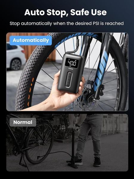 Автомобильный насос UGREEN CD259 Portable Tire Inflator UGR-15951 фото