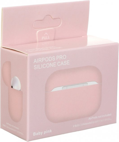Силіконовий чохол для навушників AirPods Pro Light Pink 203-00046 фото
