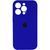 Силиконовый чехол с закрытой камерой для iPhone 15 Pro Shiny Blue 666-01084 фото