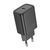 Сетевое зарядное устройство HOCO N62 Gentle single port PD30W charger (EU) Black 6942007644297 фото