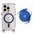 Чехол TPU+PC LanyardCase with MagSafe для iPhone 15 Pro Indigo Blue 214-03170 фото