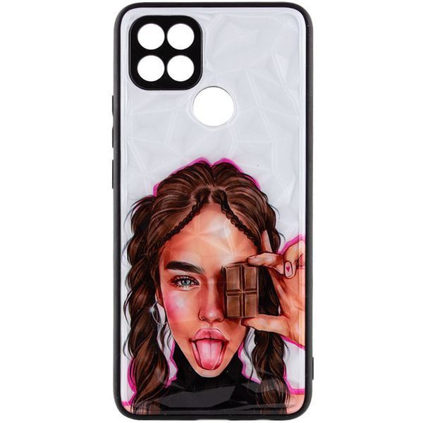TPU+PC чохол Prisma Ladies для Oppo A15s / A15 Chocolate 777-07162 фото