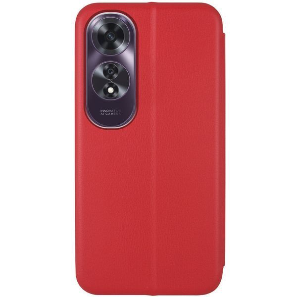 Шкіряний чохол-книжка Classy для Oppo A60 4G Red 777-05347 фото