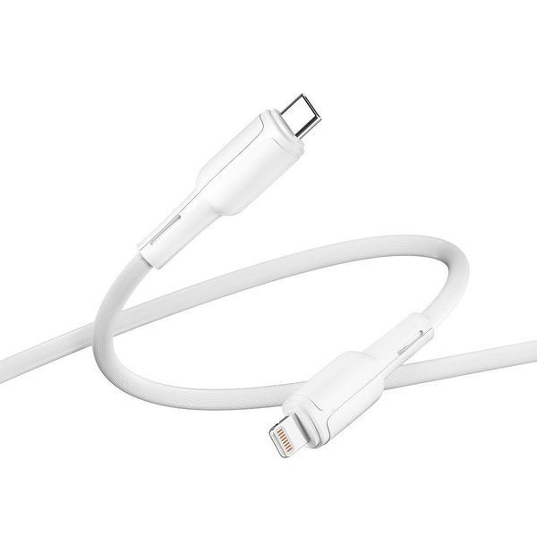 Кабель Ridea RC-M231 Prima PD20W Type-C to Lightning Білий 209-00161 фото