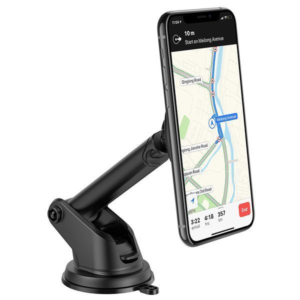 Автотримач для телефона HOCO CA67 Sagittarius series stretch magnetic car holder Black 6931474725455 фото