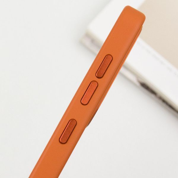 Чехол TPU Bonbon Metal Style для Samsung Galaxy S24 / S25 Papaya 555-02781 фото