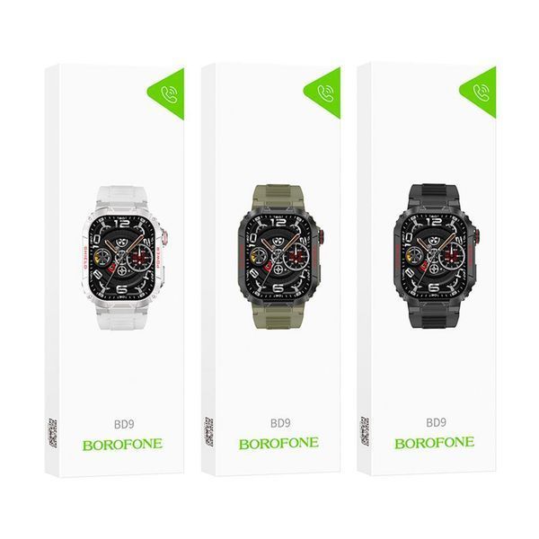 Смарт Годинник Borofone BD9 Smart sports watch(call version) Чорний 656-03420 фото