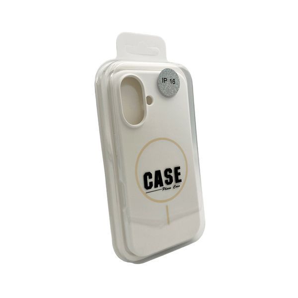 Чохол для смартфона Silicone Case Magnetic для Apple iPhone 17 White 666-04127 фото