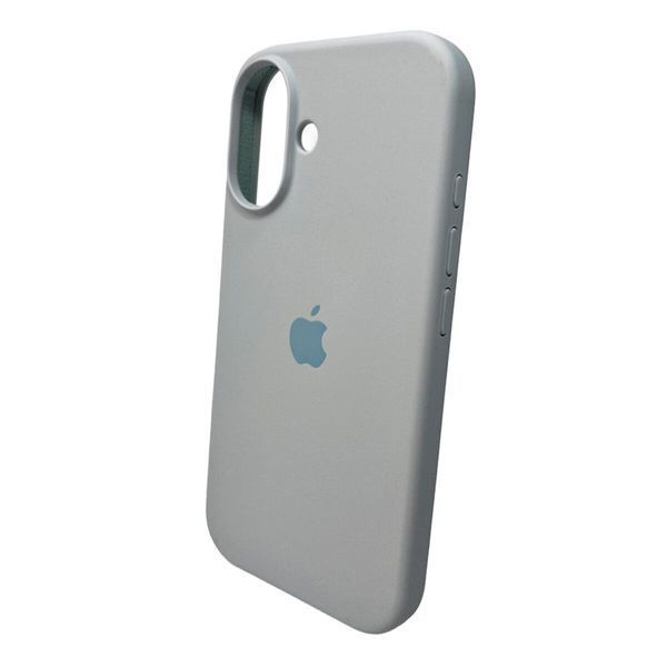 Силиконовый чехол для iPhone 16 Sierra Blue 666-01188 фото