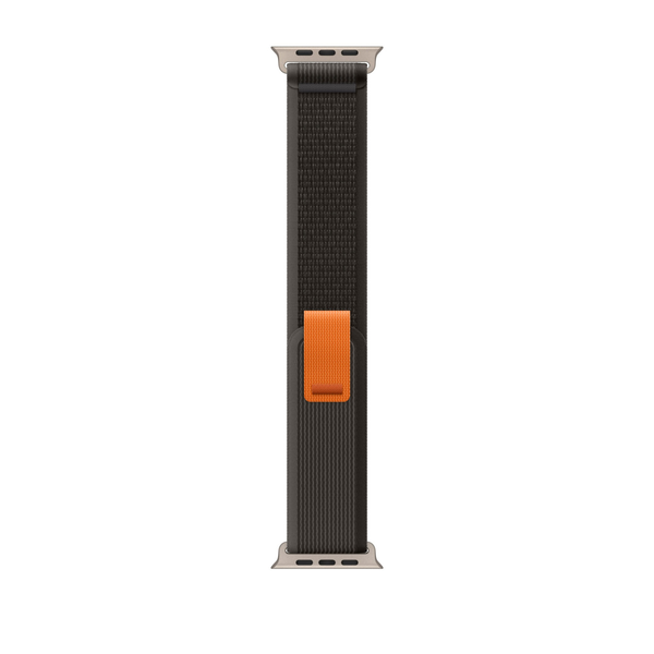 Тканинний ремінець Trail Loop для Apple Watch 42/44/45/49 mm Black Grey 212-00550 фото