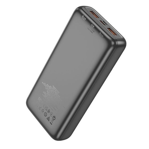 Power Bank Hoco J121A Fast 22.5W+PD20W fully compatible with digital display 20000 mAh Black 656-01447 фото
