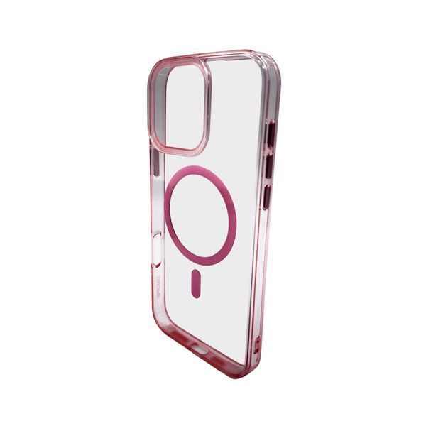 Чохол Acrilyc Colorful з MagSafe для iPhone 14 Pro Max Pink 666-03397 фото
