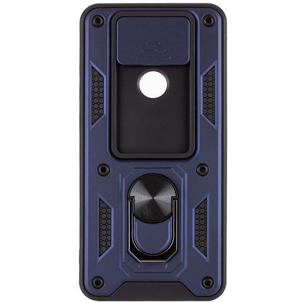 Ударостійкий чохол Camshield Serge Ring для Xiaomi Redmi Note 9 / Redmi 10X Blue 777-04672 фото