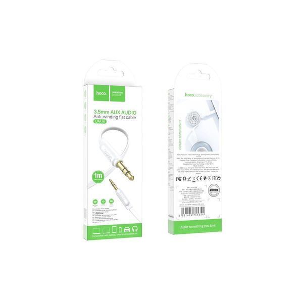 Кабель Aux Hoco UPA16 audio cable 1m Красный 209-00318 фото