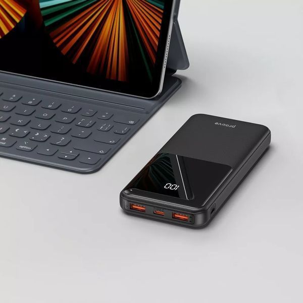 Портативна батарея Proove Illuminator 22.5W 10000mAh Чорна 216-00077 фото