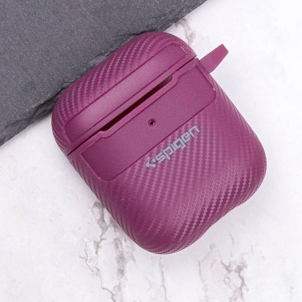 Футляр SGP Shockproof для навушників Airpods 1/2 Plum 203-00333 фото