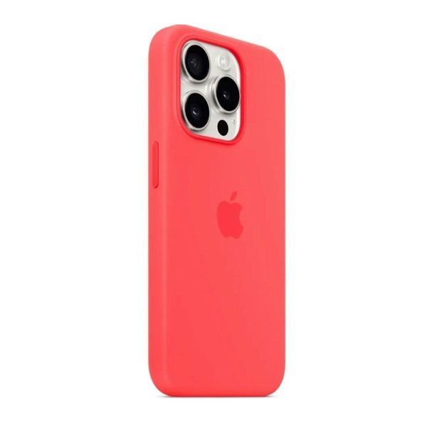 Чохол Silicone Full Case with MagSafe для iPhone 15 Pro Max Guava 656-01242 фото
