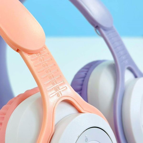 Бездротові навушники з котячими вушками QC-11 Cat Ear Сірі 202-00365 фото