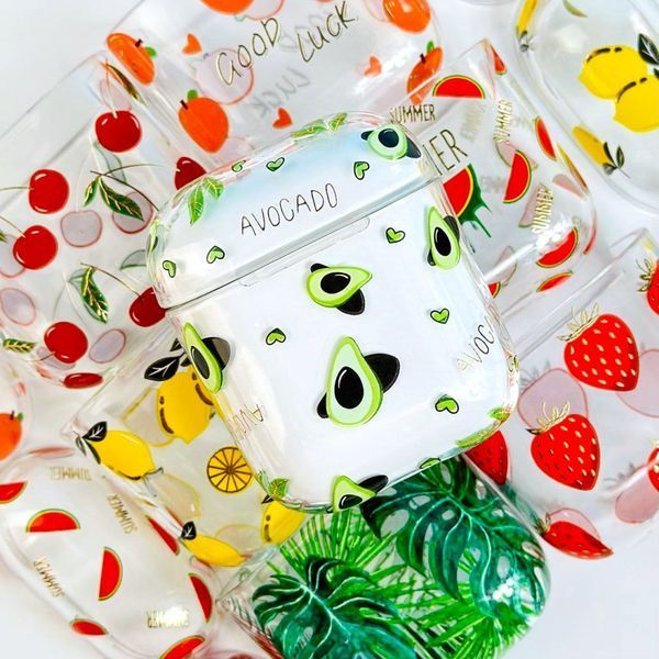 Чехол Clear Case Strong Design №1 для наушников AirPods 3 Watermelon 203-00482 фото