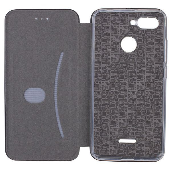 Шкіряний чохол-книжка Classy для Xiaomi Redmi 6 Black 777-06106 фото