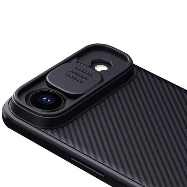 Карбонова накладка Nillkin CamShield Pro для Apple iPhone 17 Air (6.5") Black 777-08144 фото