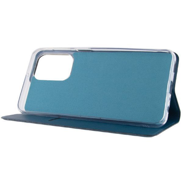 Шкіряний чохол-книжка GETMAN Elegant для Samsung Galaxy M34 5G Синій 555-01532 фото