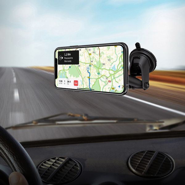 Автотримач для телефона HOCO CA67 Sagittarius series stretch magnetic car holder Black 6931474725455 фото