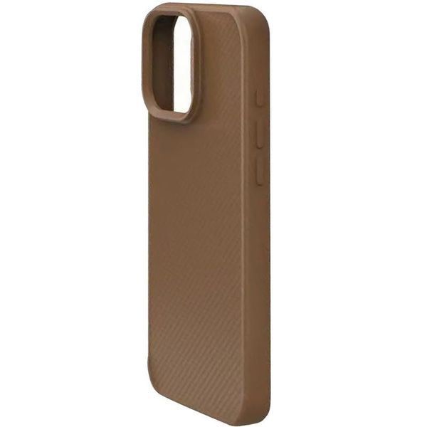 TPU чехол Carbon Protective with Magsafe для Apple iPhone 14 Pro (6.1") Coffee 777-08667 фото