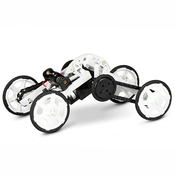 Конструктор внедорожник-скалолаз на солнечной батарее DYY008 Diy Solar white 656-03548 фото