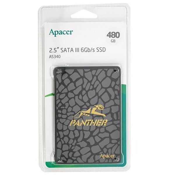 Накопитель SSD Apacer AS340 480GB 2.5" 7mm SATAIII Standard AP480GAS340G-1 фото