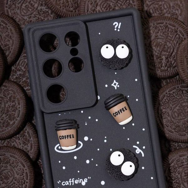 Чехол Pretty Things Case для Xiaomi Redmi Note 14 Pro 5G Black/Coffee 777-02398 фото