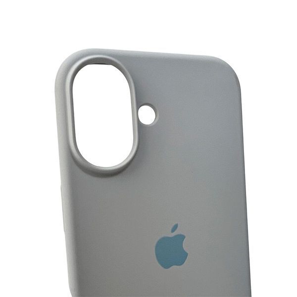 Силиконовый чехол для iPhone 16 Sierra Blue 666-01188 фото
