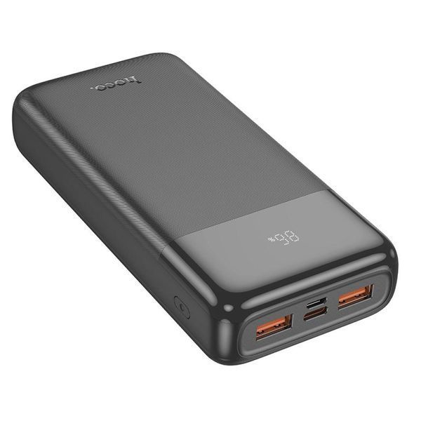 Power Bank Hoco J121A Fast 22.5W+PD20W fully compatible with digital display 20000 mAh Black 656-01447 фото