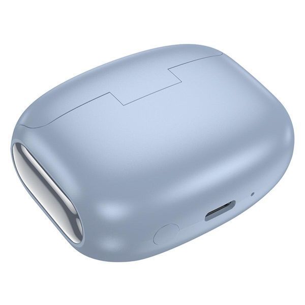 Бездротові навушники HOCO EQ21 Sandy true wireless ANC+ENC noise reduction touch screen BT headset Blue Star 656-03862 фото