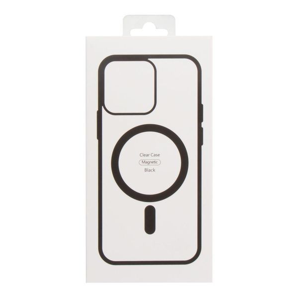 Чехол NEW TPU Color with Magsafe для iPhone 16 Black 214-02577 фото