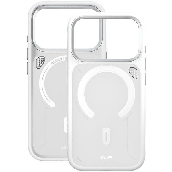 TPU+PC чехол Blueo Frosted Heat Dissip. with MagSafe для Apple iPhone 17 Pro / 18 Pro (6.3") Белый / White ILSO-00000081526_2 фото