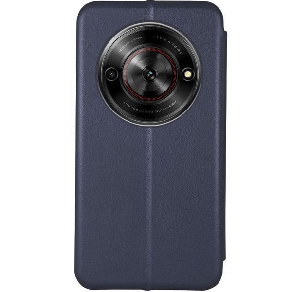 Кожаный чехол-книжка Classy для ZTE Nubia Focus Navy Blue 777-05247 фото