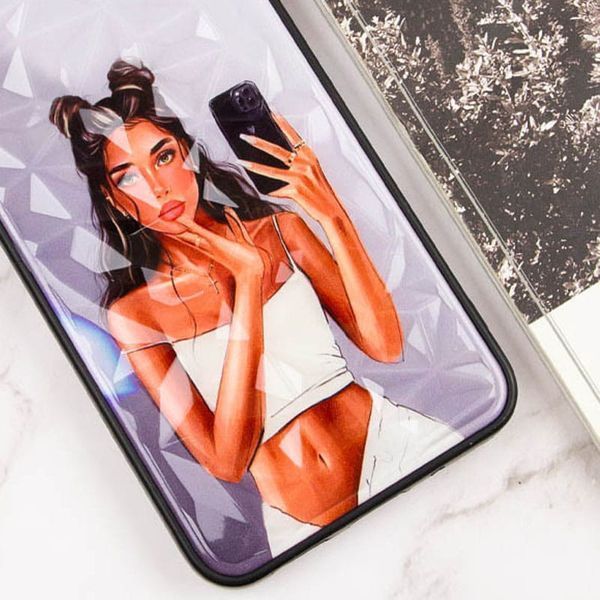 TPU+PC чохол Prisma Ladies для Realme 10 4G Black in White 777-07212 фото