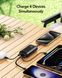 Зовнішній акумулятор VEGER 10000 mAh with built-in cables Type C / Lightning PD QC3.0 35W K1 (W1188) Black 216-00139 фото 6