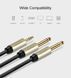 Аудіокабель UGREEN AV126 3.5mm TRS to Dual 6.35mm TS Audio Cable 2m (Gray)(UGR-10615) UGR-10615 фото 7