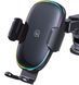 Держатель для мобильного Usams US-CD187 15W Wireless Charging Car Holder With Colorful Light 656-00508 фото 3