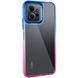 Чехол TPU+PC Fresh sip series для Xiaomi Redmi 12 Розовый / Синий 777-06613 фото 1