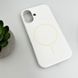 Чохол для смартфона Silicone Case Magnetic для Apple iPhone 17 White 666-04127 фото 4