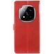 Кожаный чехол-книжка GETMAN Gallant (PU) для Xiaomi Redmi Note 14 Pro 5G / 14 Pro+ Red 777-06163 фото 2