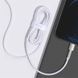 Кабель Baseus Cafule Series Metal Data Cable Type-C to iP PD 20W 2m White CATLJK-B02 фото 9