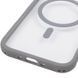 Чохол TPU+PC GETMAN Moon Clear with MagSafe для Apple iPhone 17 Air (6.5") Grey 656-08408 фото 5
