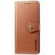 Кожаный чехол-книжка GETMAN Gallant (PU) для Xiaomi Redmi Note 9s / Note 9 Pro / Note 9 Pro Max Brown 777-06563 фото 1