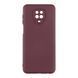 Чохол Silicone Cover Full Camera для Xiaomi Redmi Note 12 4G Maroon 777-02581 фото