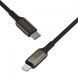 Кабель Proove Dense Metal Type-C to Lightning 27W (1m) black 656-02556 фото 4