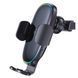 Держатель для мобильного Usams US-CD187 15W Wireless Charging Car Holder With Colorful Light 656-00508 фото 2